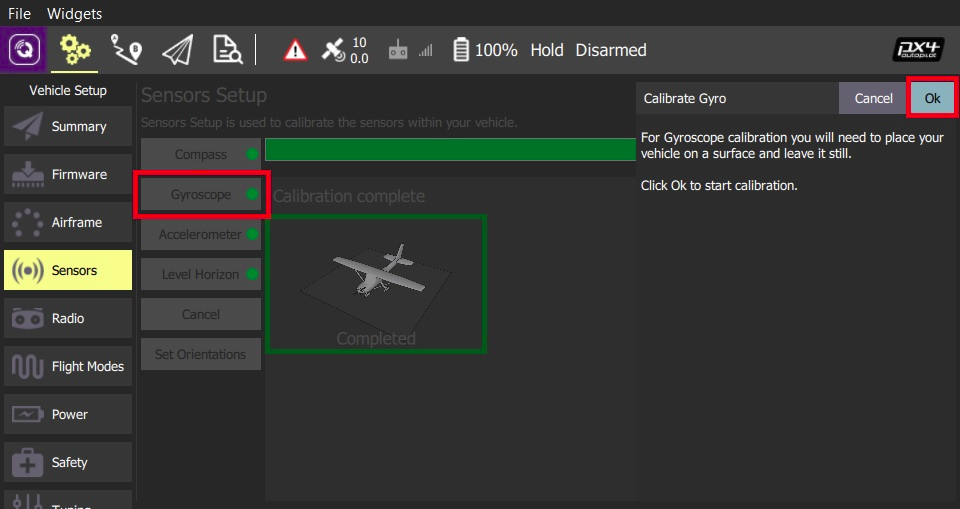 gyroscope_calibrate_px4