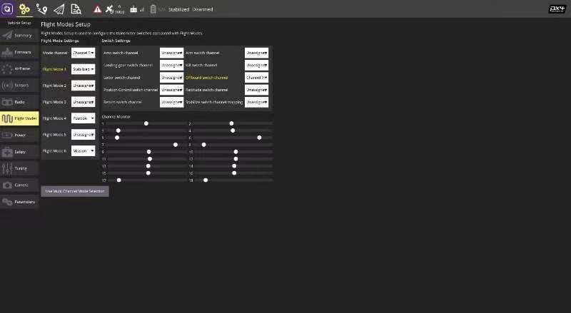 QGCsetup_flightmode
